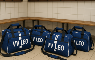 Wedstrijdtassen VV LEO inleveren