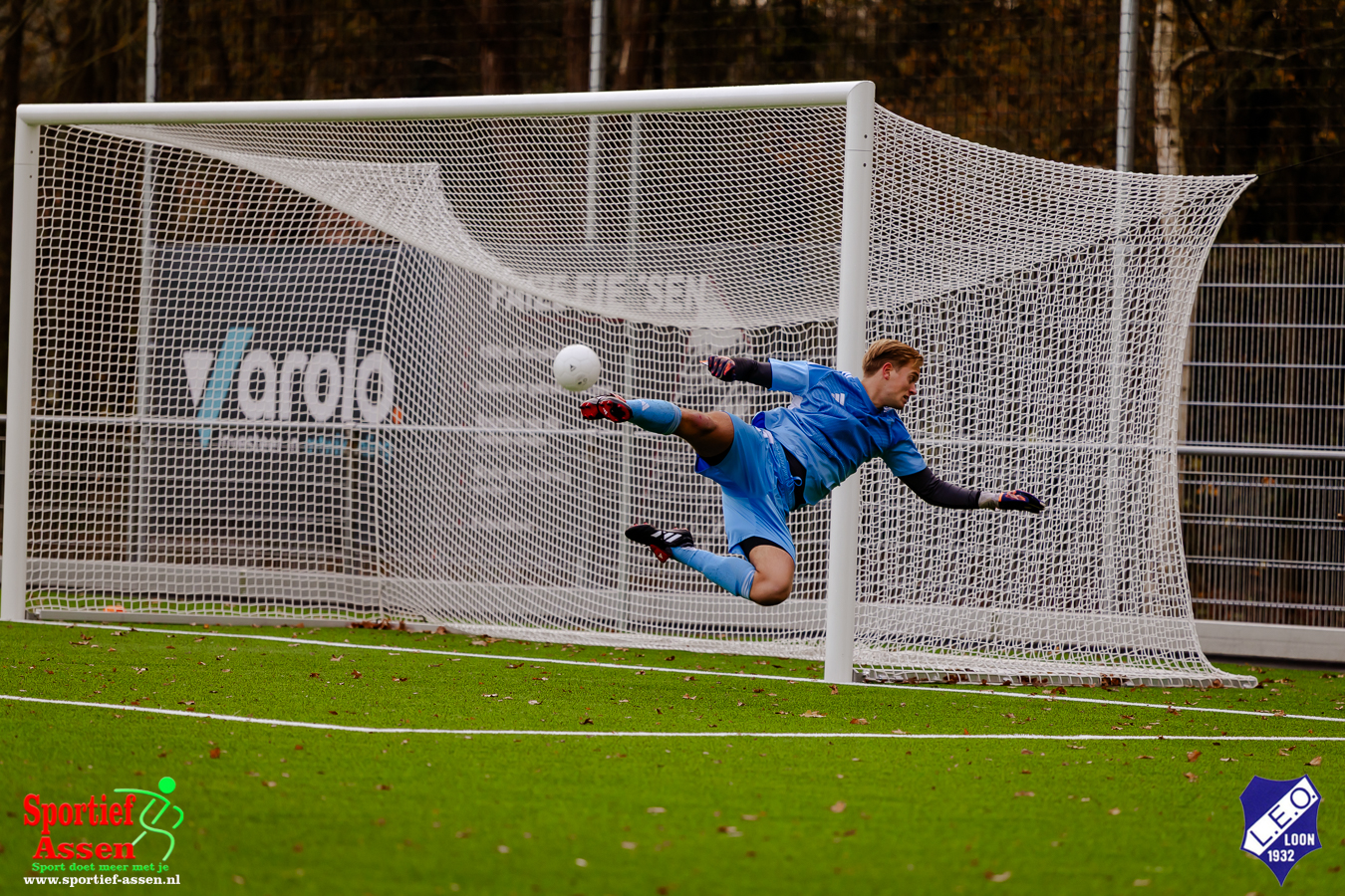VV LEO 1 vs GRC Groningen 1 22 november 2025 - © Sportief Assen