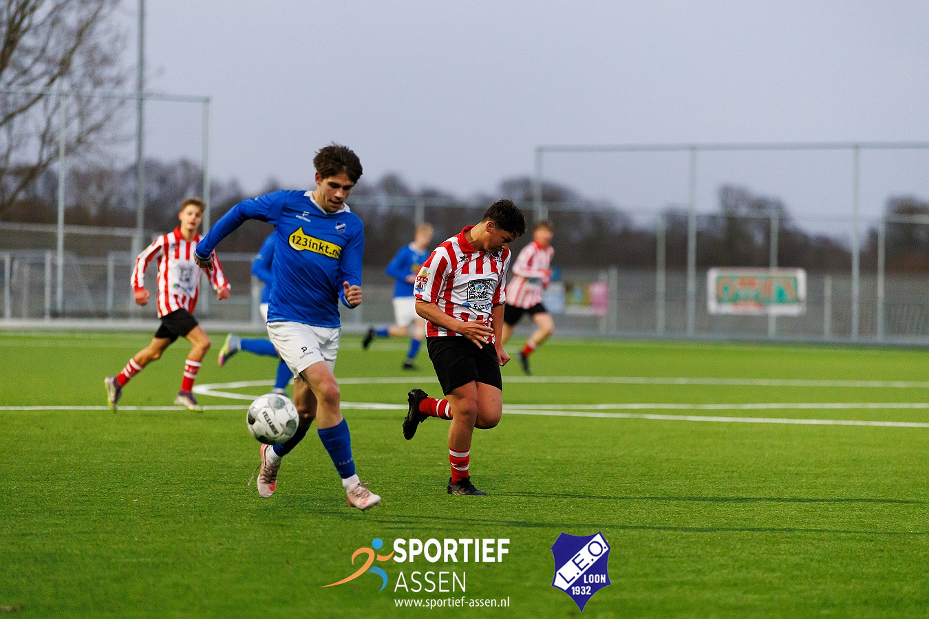 Noordster JO17-1 vs VV LEO JO17-1 30 maart 2026 - © Sportief Assen