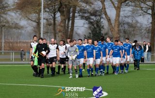 VV LEO 1 vs Haren 1 7 maart 2026 - © Sportief Assen