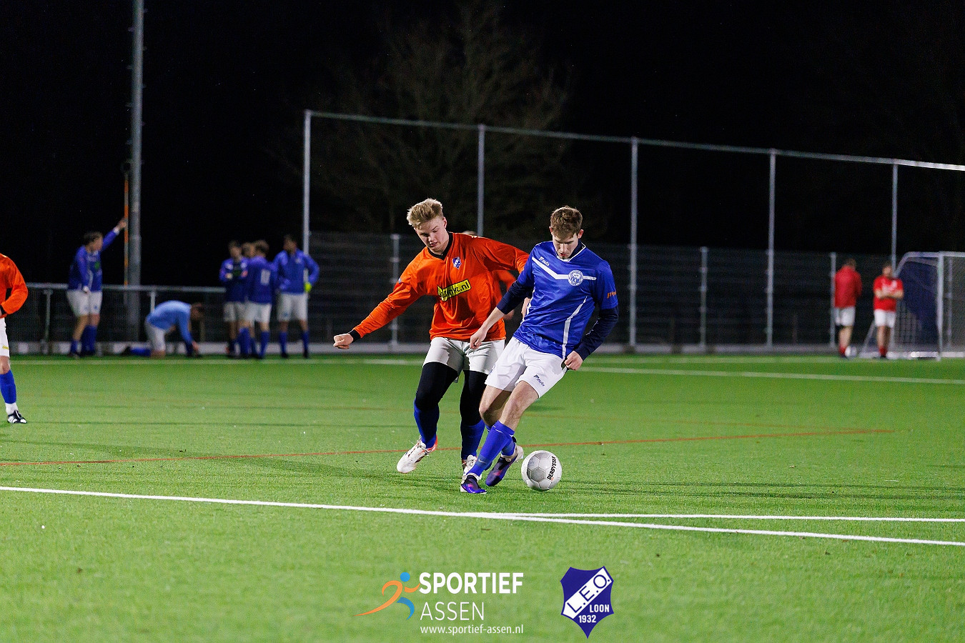 VV LEO 18 +1 vs VKW 18 +3 27 maart 2026 - © Sportief Assen