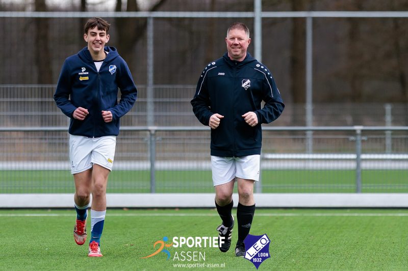 VV LEO 2 vs Noordscheschut 4 14 maart 2026 - © Sportief Assen