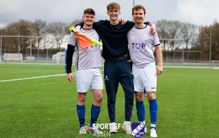 VV LEO 2 vs Noordscheschut 4 14 maart 2026 - © Sportief Assen