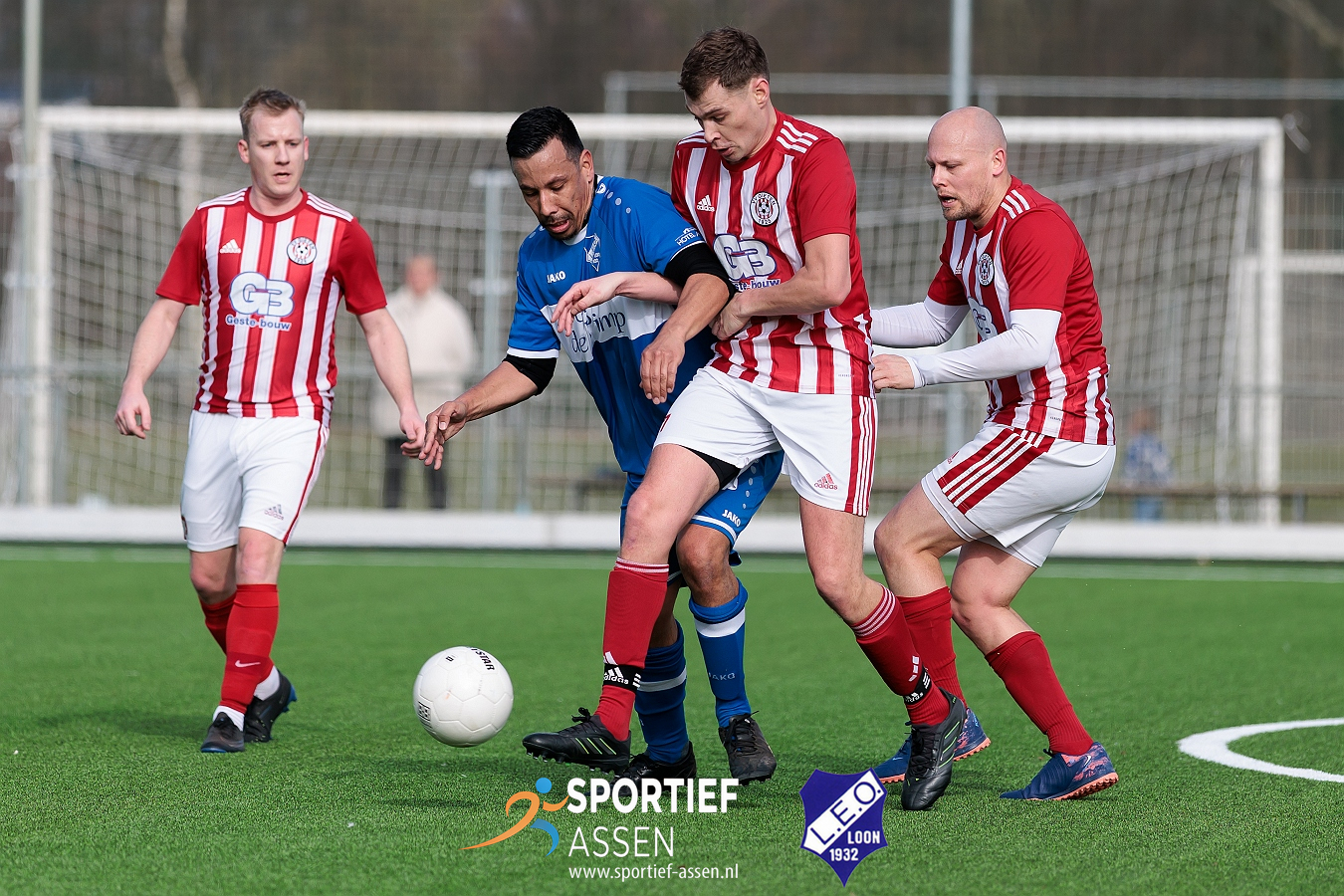 VV LEO 4 vs Gieten 2 8 maart 2026 - © Sportief Assen