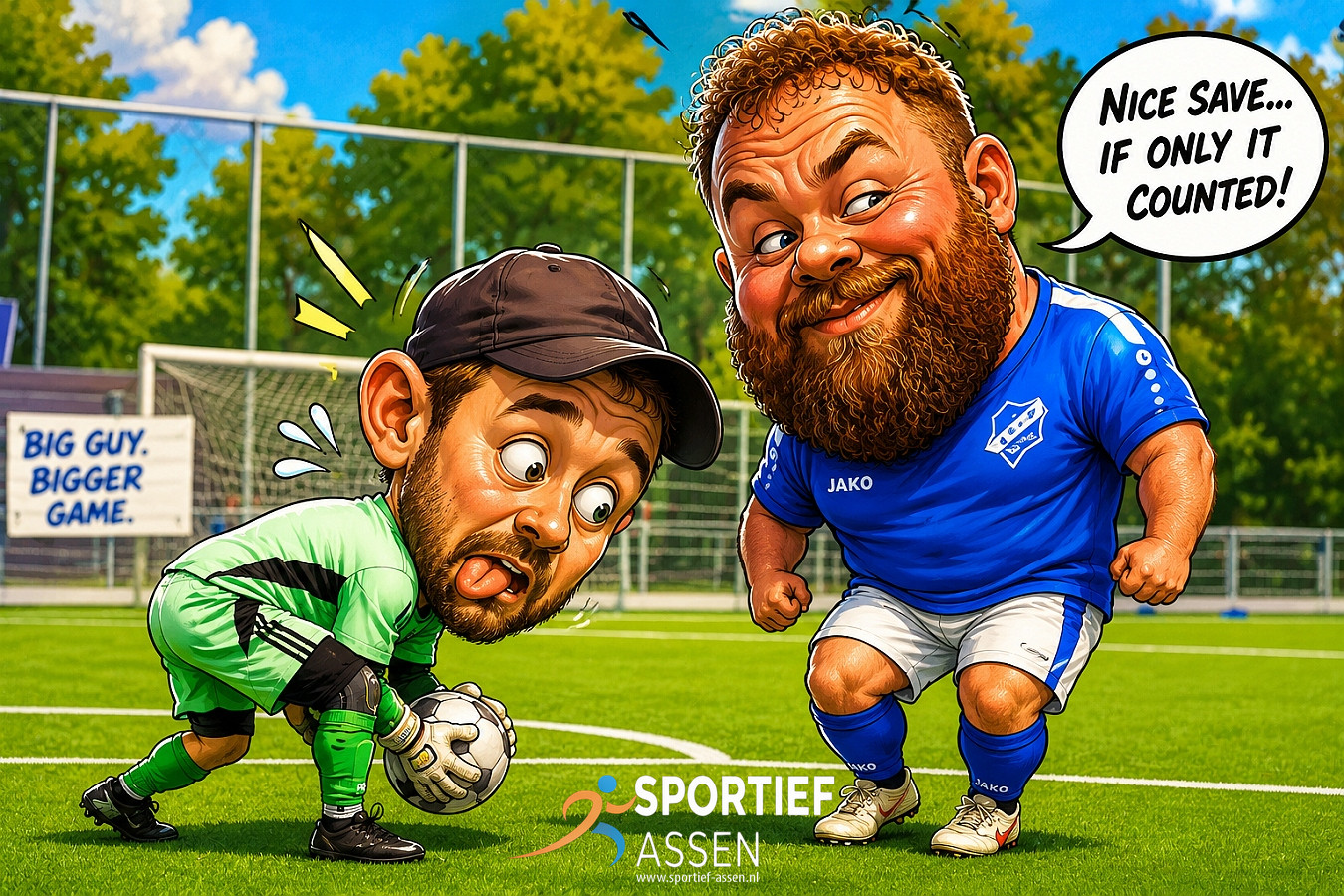 VV LEO 6 en Pekelder Boys 2 - © Sportief Assen