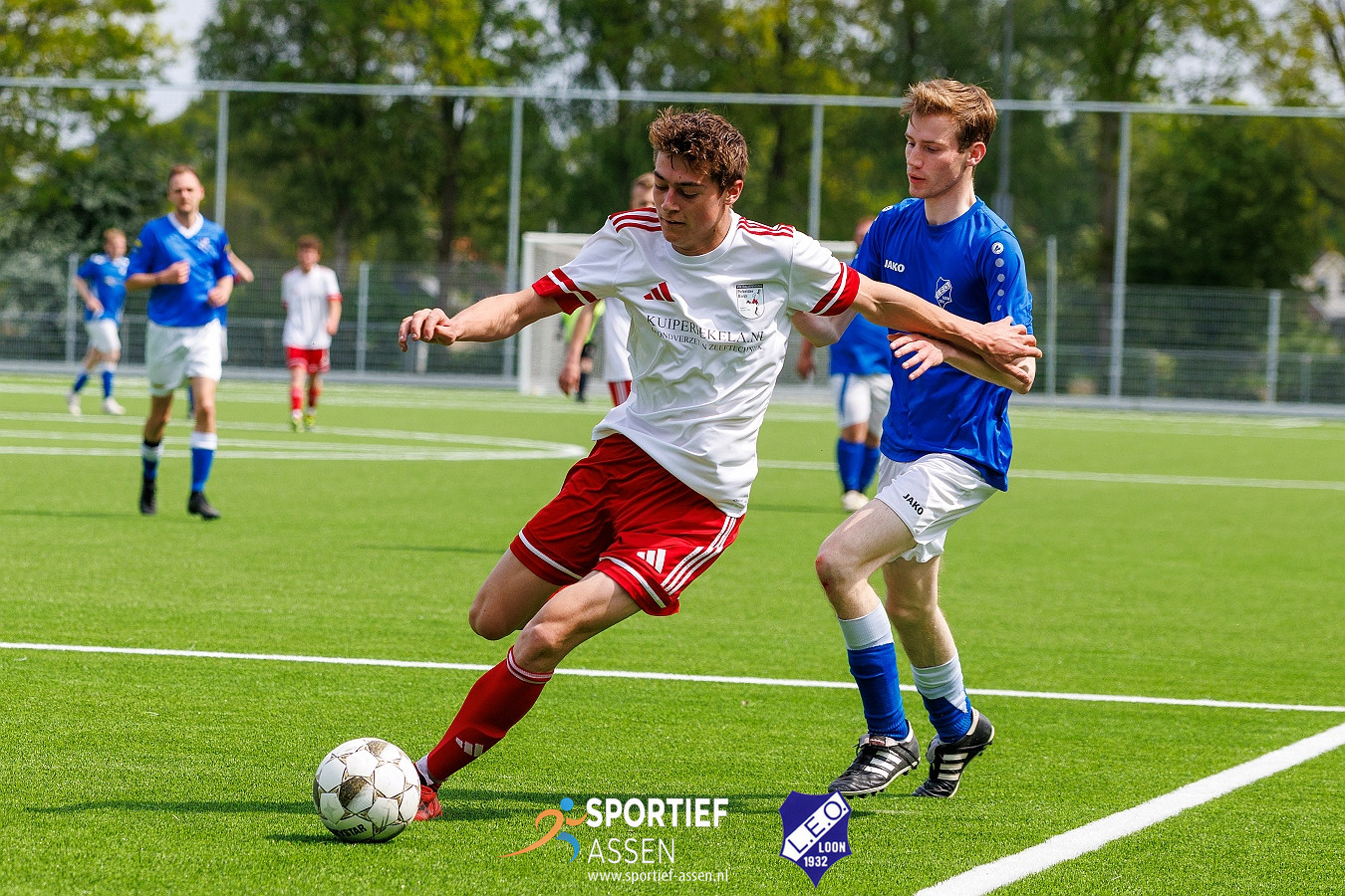 VV LEO 6 en Pekelder Boys 2 - © Sportief Assen